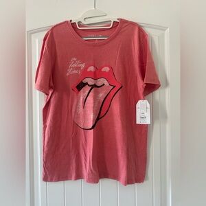 Time and Tru Pink Graphic Tee